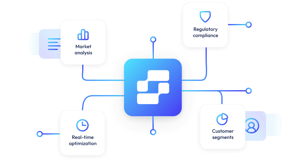 RxSense connects market analysis, regulatory compliance, real-time optimization and customer segments.